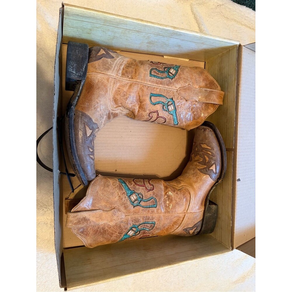 Corral Blazing Guns Western Boots Women’s 7
